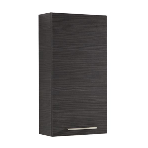 Badea Oberschrank Wandschrankr - 35 cm, 1 Tür, 2 Glaseinlegeböden