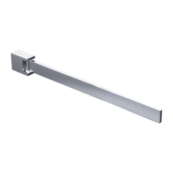 Badea Zubehör Handtuchhalter - 1-armig, schwenkbar, Chrom