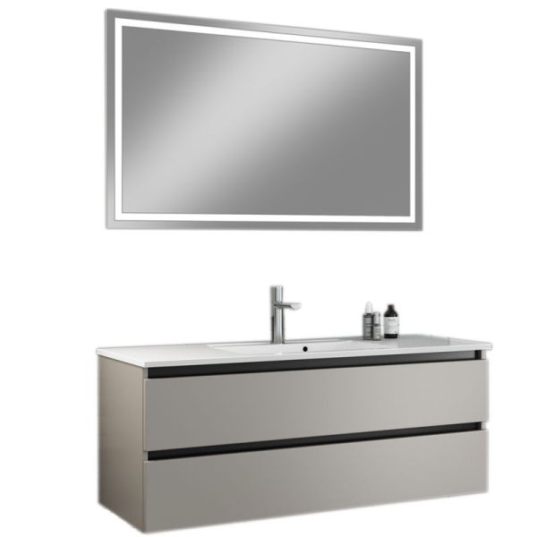 Badea Pure Badmöbel Set 19 - 121 cm