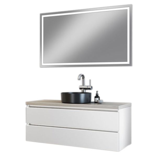Badea Pure Badmöbel Set 25 - 120 cm