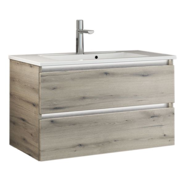 Badea Pure Waschtisch mit Unterschrank 1 - 81 cm