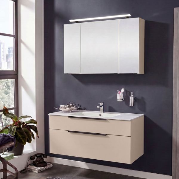 badshop.de Madrid Badmöbel Set 8 - 102 cm Ambiente