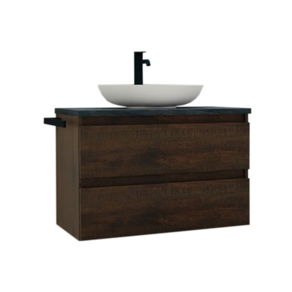 b collection b solid Waschtisch mit Unterschrank Set 7 - 100,8 cm