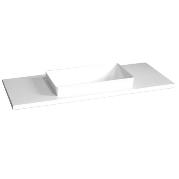 b collection b straight Aufsatzwaschtisch 121 cm