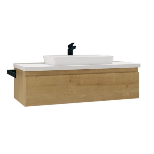 b collection b straight Waschtisch mit Unterschrank - 91 cm