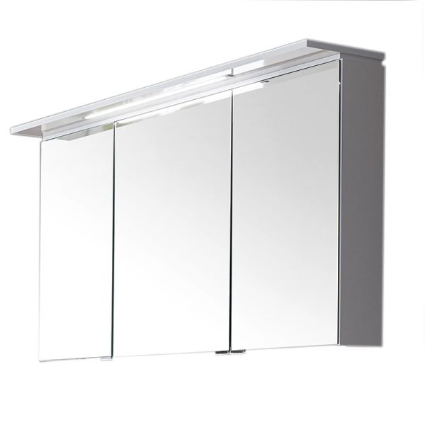 b collection b maxx Spiegelschrank - 100 cm, 3 Doppelspiegeltüren