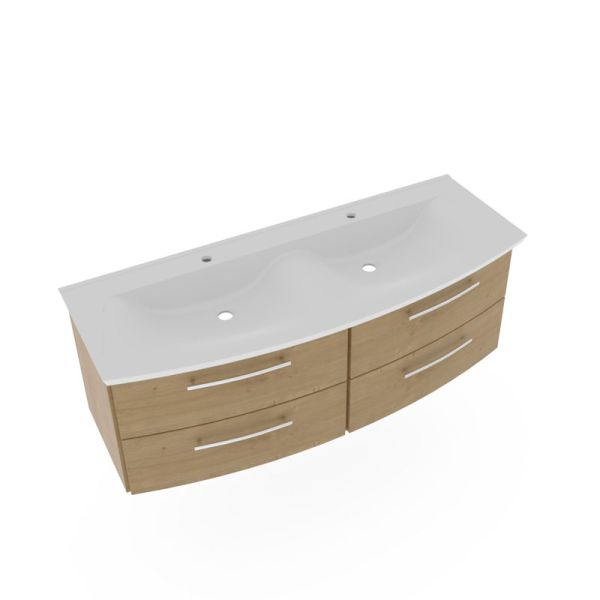 b collection b bright Waschtisch mit Unterschrank - 142,9 cm