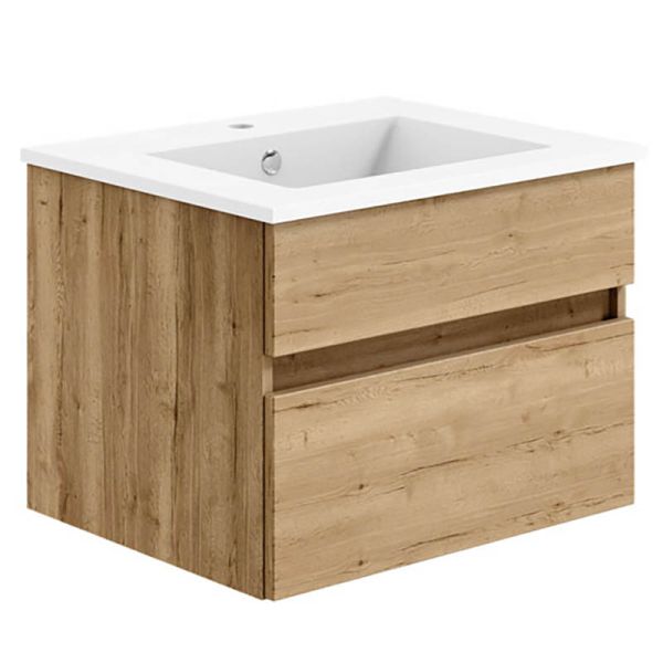 badshop.de Aurora Badmöbel Set 1 - 62 cm, Unterschrank Seitenansicht
