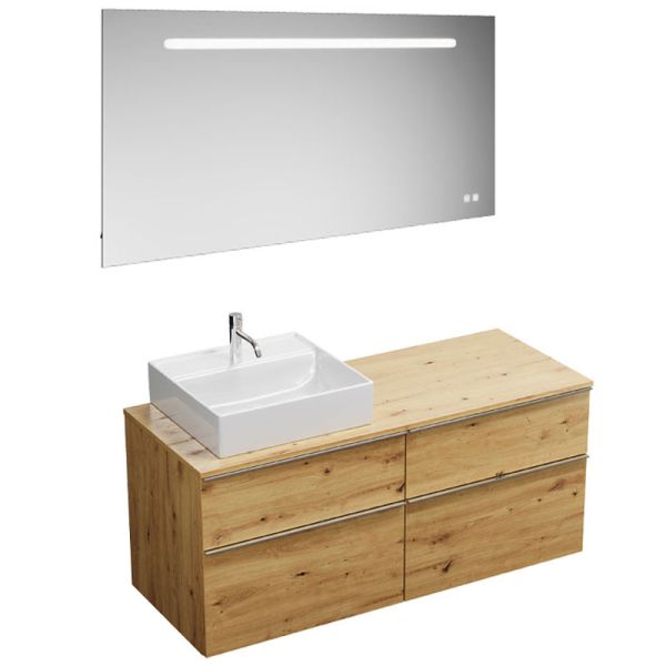 Burgbad Eqio Badmöbel Set - 140 cm