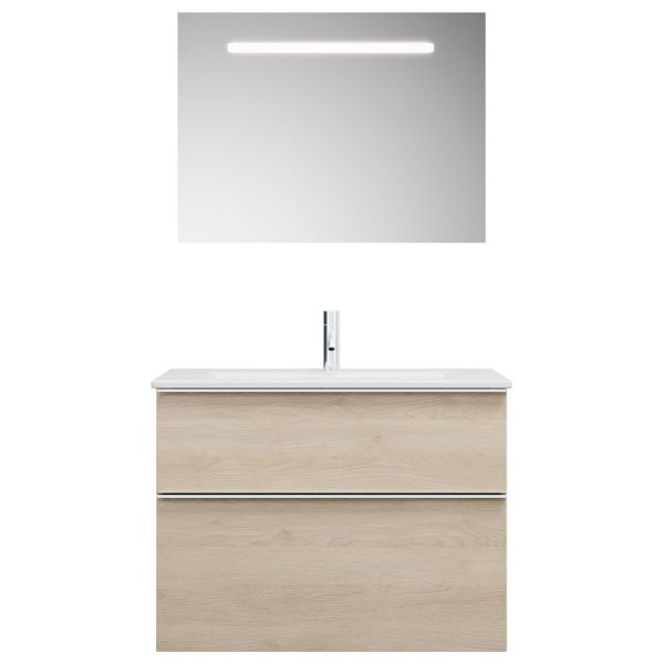 Burgbad Eqio Badmöbel Set Slim - 82 cm