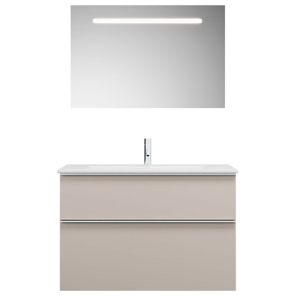 Burgbad Eqio Badmöbel Set Slim - 92 cm