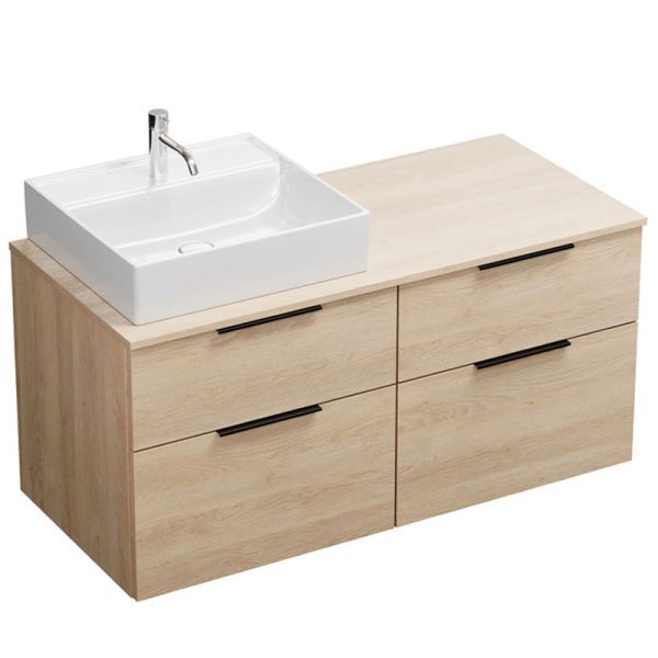 Burgbad Eqio Waschtisch mit Unterschrank - 140 cm