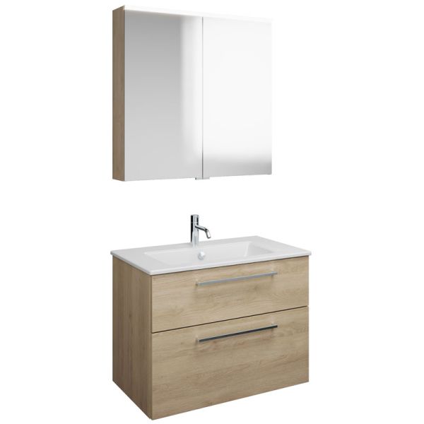 Burgbad Eqio Badmöbel Set Slim - 82 cm