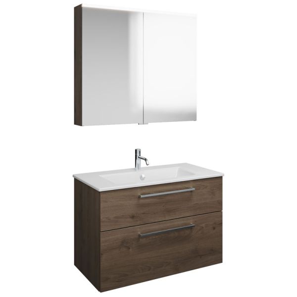 Burgbad Eqio Badmöbel Set Slim - 92 cm