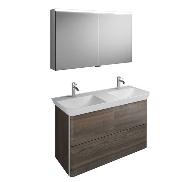 Burgbad Iveo Badmöbel-Set 120 cm