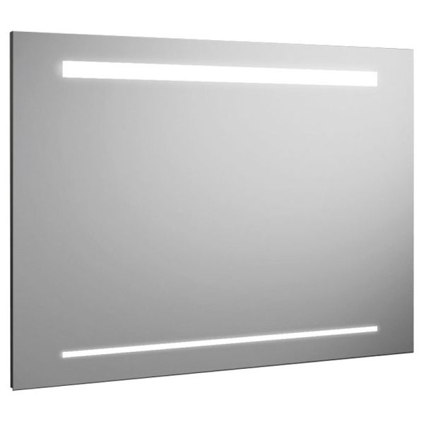 Burgbad Iveo Leuchtspiegel mit horizontaler LED-Beleuchtung
