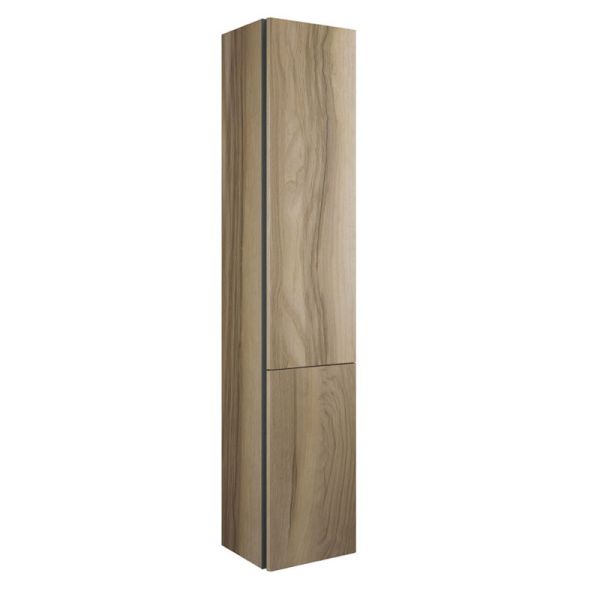 Burgbad Badu Hochschrank - 35 cm, 2 Türen