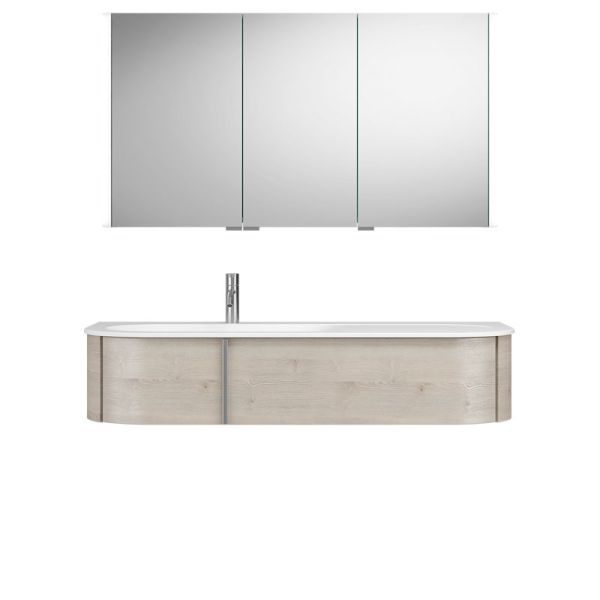 Burgbad Lavo 2.0 Badmöbel Set 122 cm