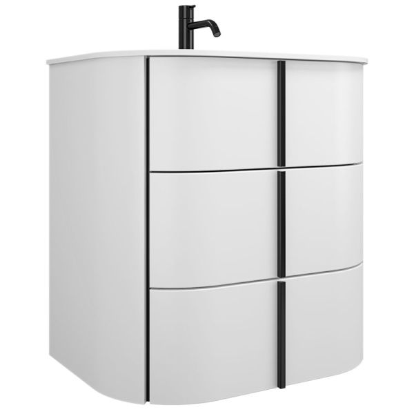 Burgbad Lavo 2.0 Waschtisch mit Unterschrank 72 cm