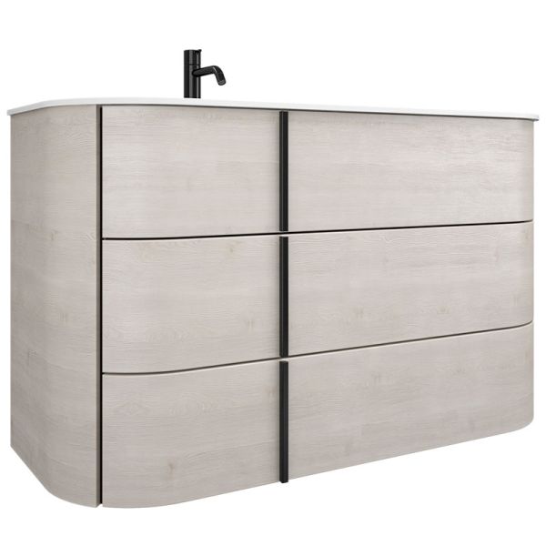 Burgbad Lavo 2.0 Waschtisch mit Unterschrank 122 cm