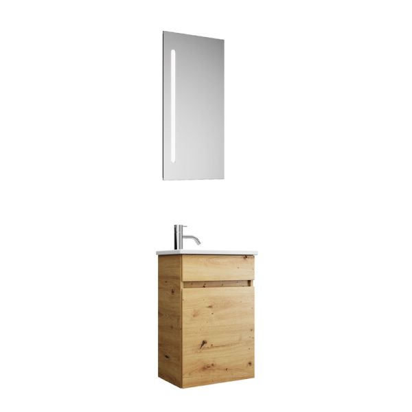 Burgbad LIN20 Badmöbel Set 1 Gäste Bad 43 cm