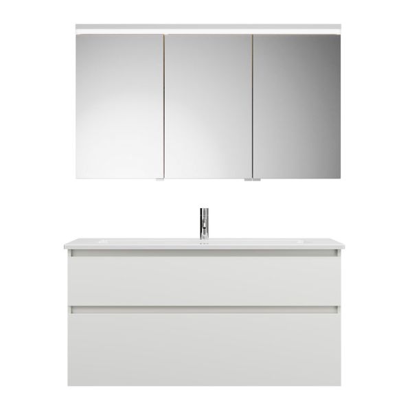 Burgbad LIN20 Badmöbel Set Set 21 - 123 cm