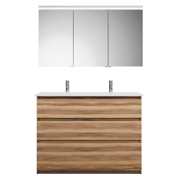 Burgbad LIN20 Badmöbel Set 123 cm