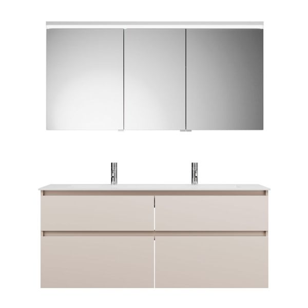 Burgbad LIN20 Badmöbel Set 142 cm