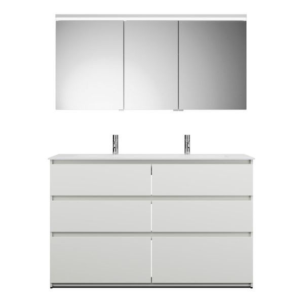 Burgbad LIN20 Badmöbel Set 142 cm