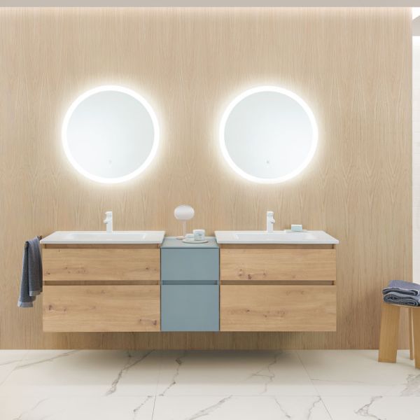 Burgbad LIN20 Badmöbel Set 52 - 206 cm Ambiente