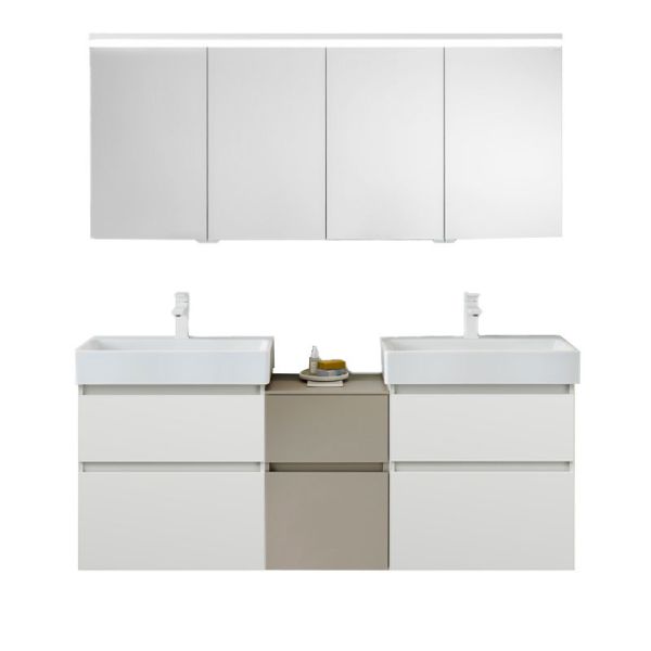 Burgbad LIN20 Badmöbel Set 54 - 166 cm