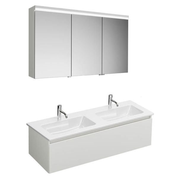Burgbad LIN20 Badmöbel Set 123 cm