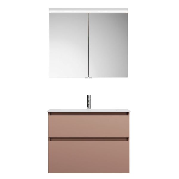Burgbad LIN20 Badmöbel Set 82 cm