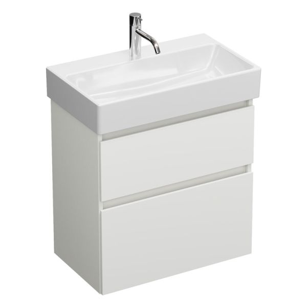 Burgbad LIN20 Waschtisch mit Unterschrank Set 63 cm M1
