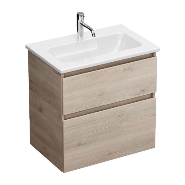 Burgbad LIN20 Waschtisch mit Unterschrank Set 63 cm M40