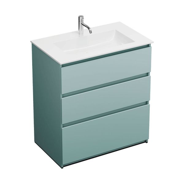 Burgbad LIN20 Waschtisch mit Unterschrank Set 83 cm
