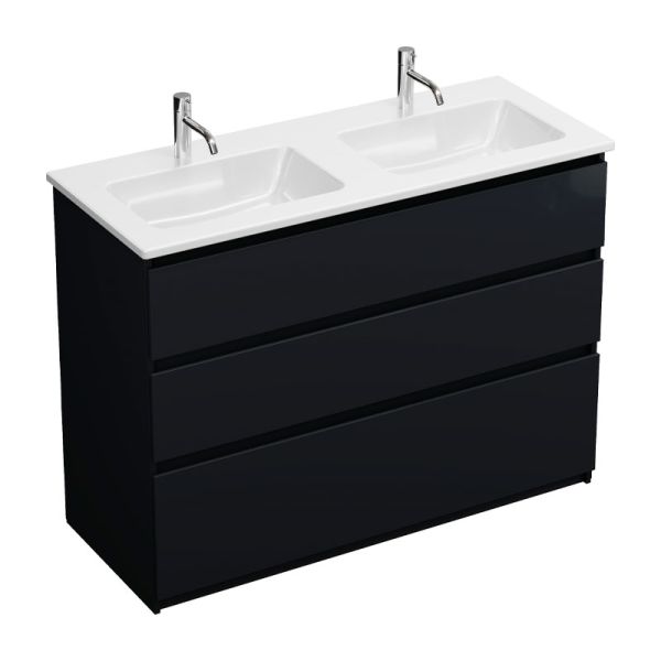 Burgbad LIN20 Waschtisch mit Unterschrank Set 123 cm L29