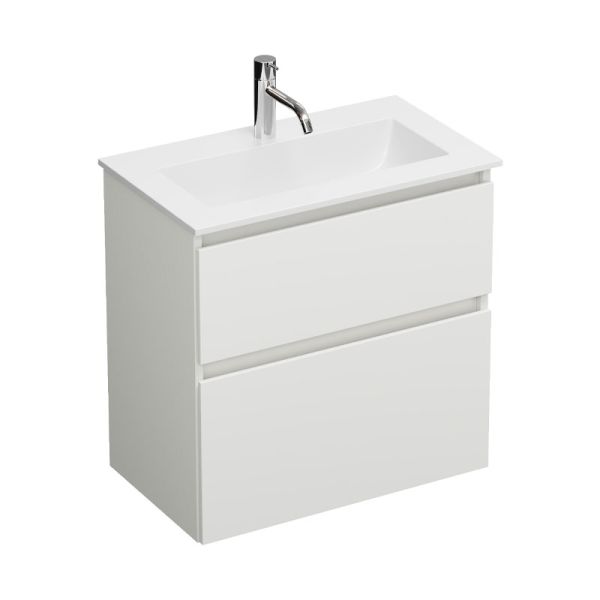 Burgbad LIN20 Waschtisch mit Unterschrank Set 62 cm M1
