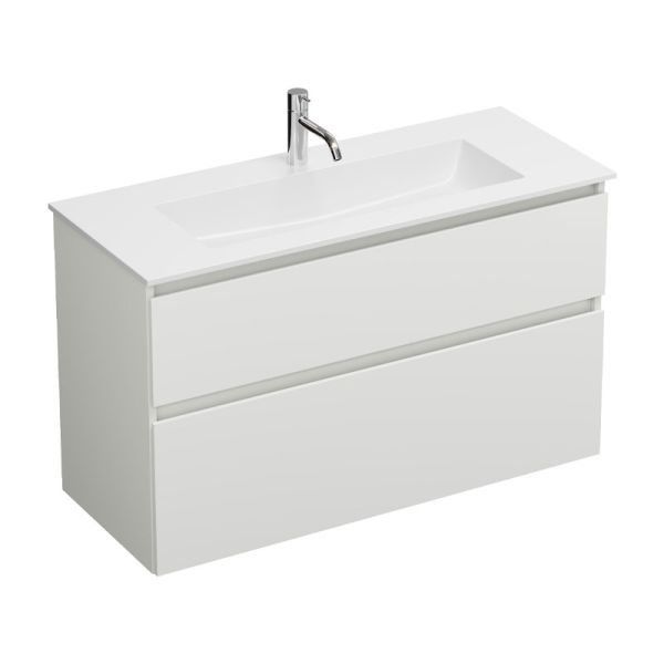 Burgbad LIN20 Waschtisch mit Unterschrank Set 102 cm