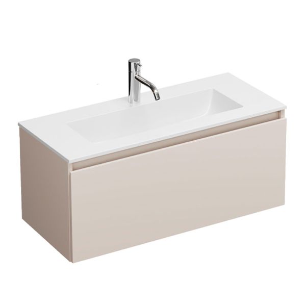 Burgbad LIN20 Waschtisch mit Unterschrank Set 82 cm