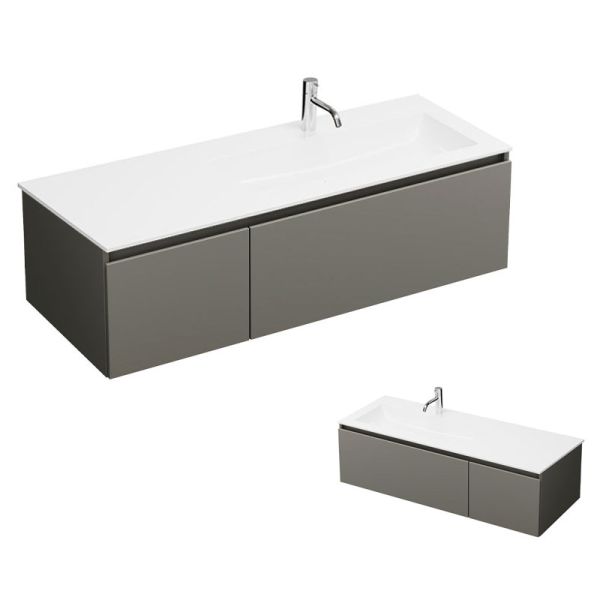 Burgbad LIN20 Waschtisch mit Unterschrank Set 122 cm