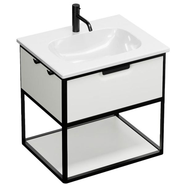 Burgbad Vry Waschtisch mit Unterschrank - 63 cm
