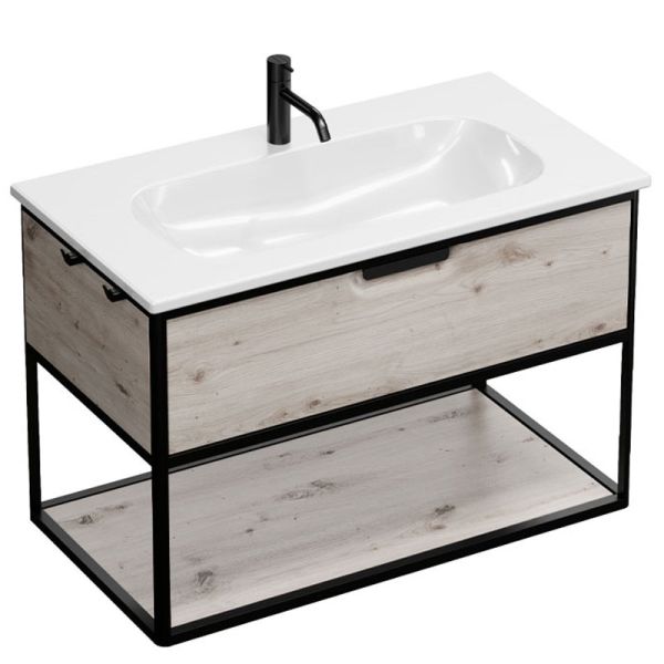 Burgbad Vry Waschtisch mit Unterschrank - 93 cm