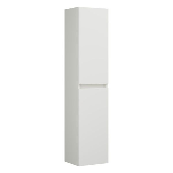 Burgbad Rocio Hochschrank 35 cm Weiß Matt