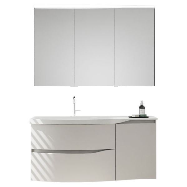 Burgbad Sinea 3.0 Badmöbel Set 3 - 122 cm