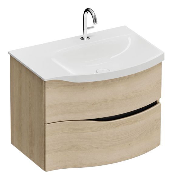 Burgbad Sinea 3.0 Waschtisch mit Unterschrank Set 1 - 77 cm