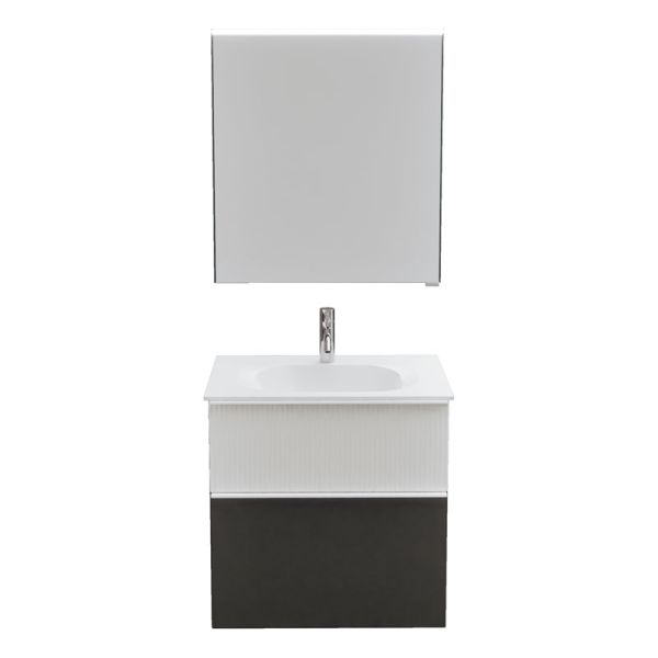 Burgbad Fiumo 2.0 Badmöbel Set - 62 cm
