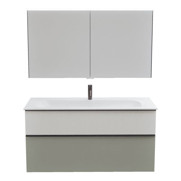 Burgbad Fiumo 2.0 Badmöbel Set - 122 cm