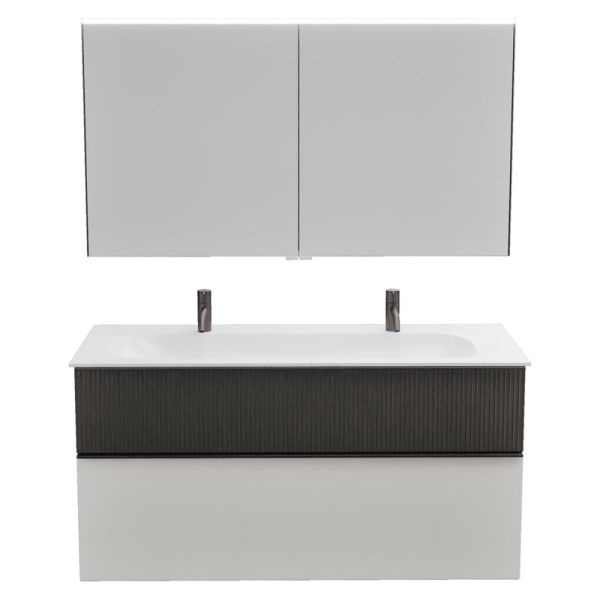 Burgbad Fiumo 2.0 Badmöbel Set - 122 cm