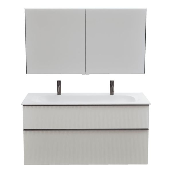 Burgbad Fiumo 2.0 Badmöbel Set - 122 cm